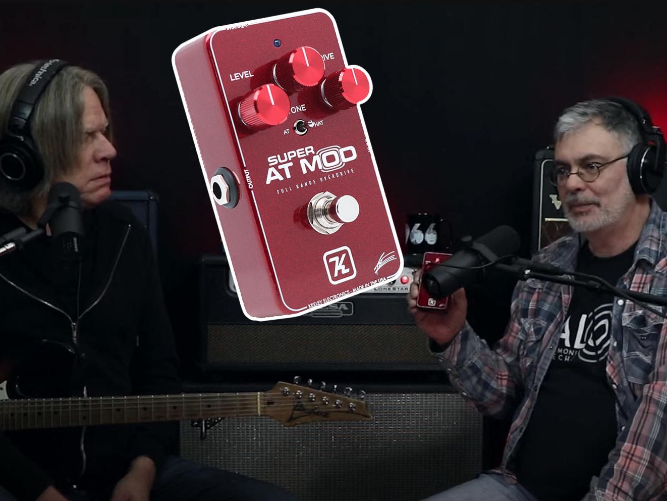 keeley SUPER AT MOD アンディ・ティモンズ Keeley Super AT Mod Andy Timmons Signature Overdrive Pedal