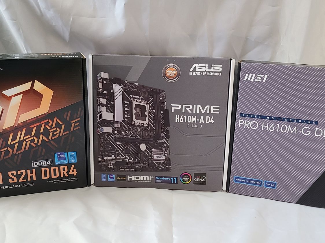 MSI Pro H610M-G DDR4 - H610 Motherboard Roundup: i9-12900K Meets