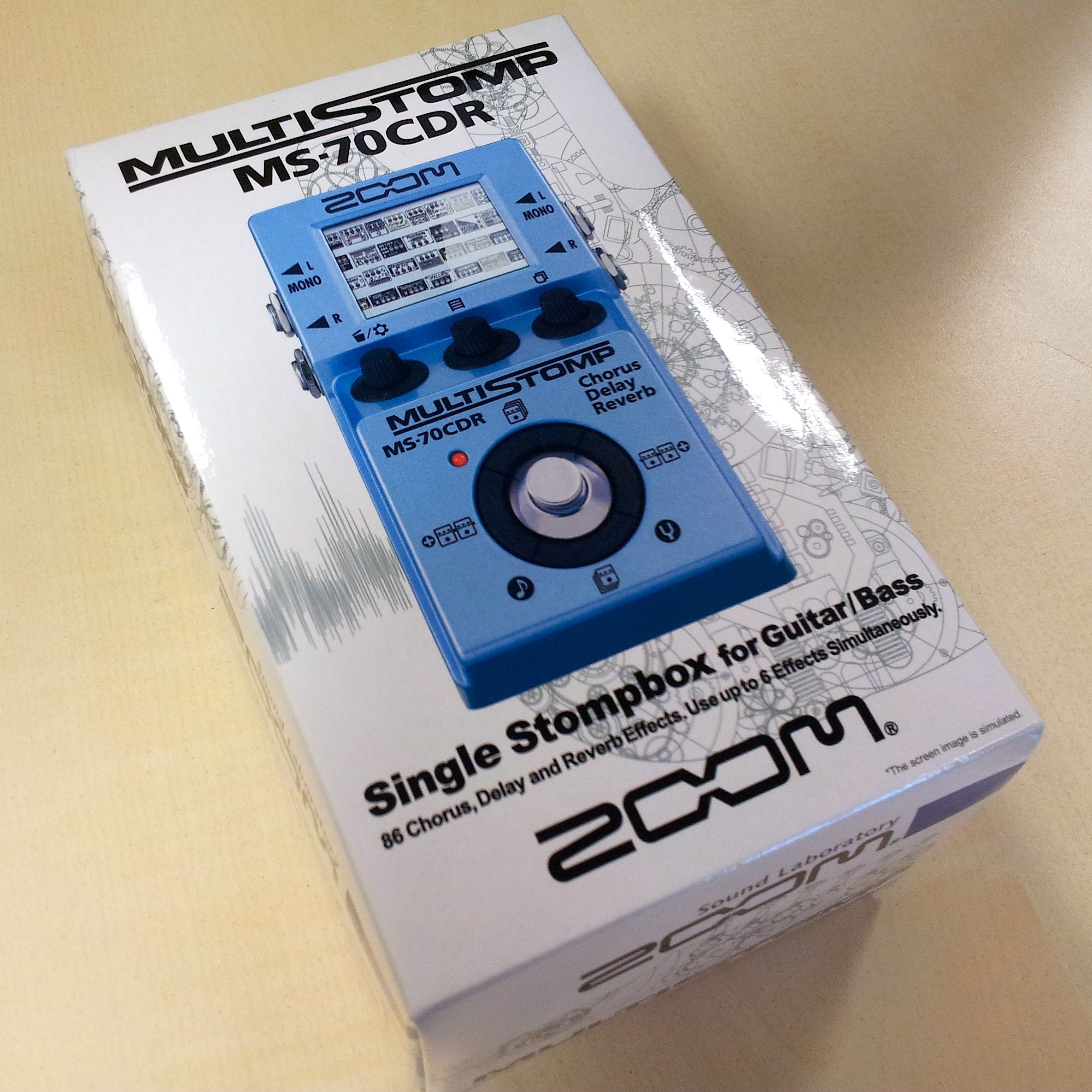 In pictures: Zoom MultiStomp MS-70CDR unboxed | MusicRadar