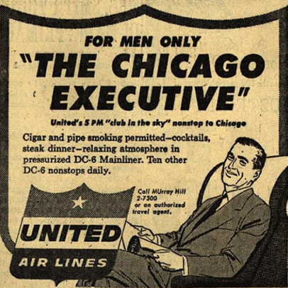 【ビンテージ】1958年 United Airlines Mile Club ビンテージ】1958年 United Airlines Mile Club
