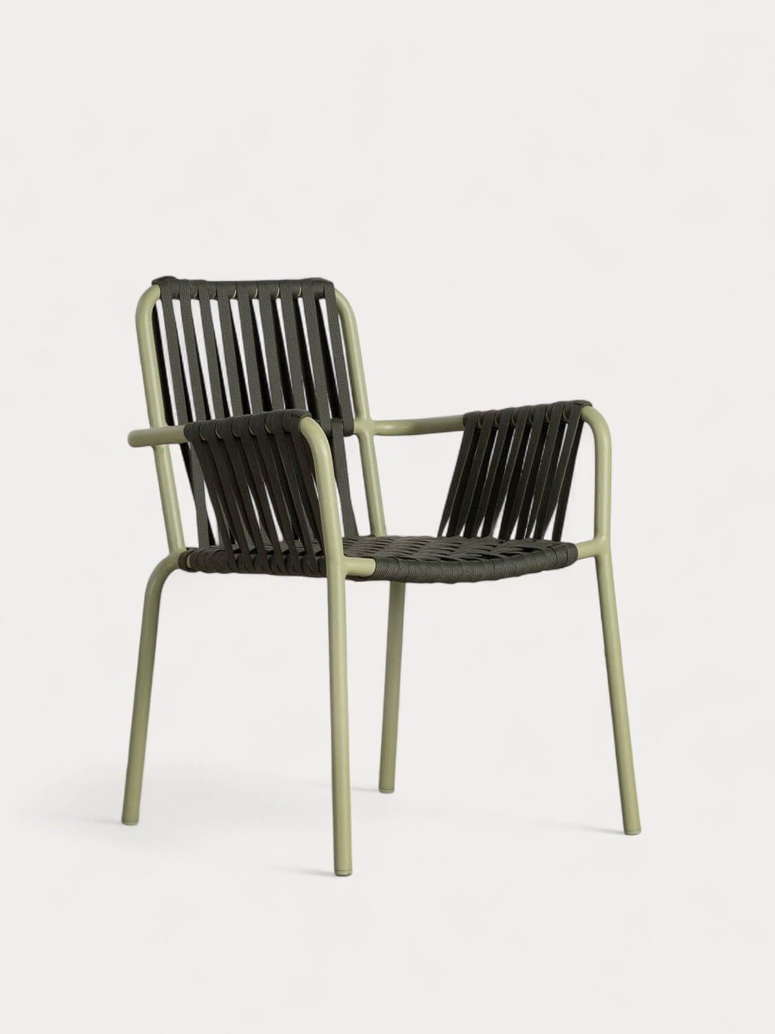 Thm UK, Aluminium and Rope Outdoor Dining Chair Drian Trend