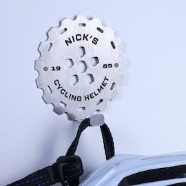 Helmet wall hook