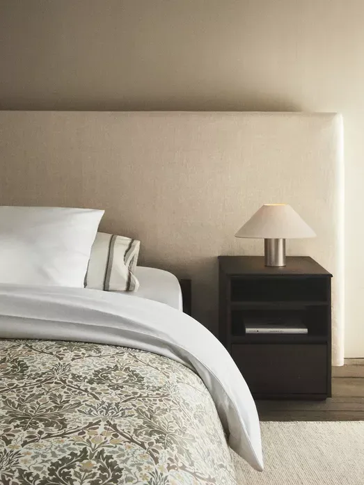 Zara Home, Morris &amp;amp; Co. Leaves Cotton Sateen Duvet Cover