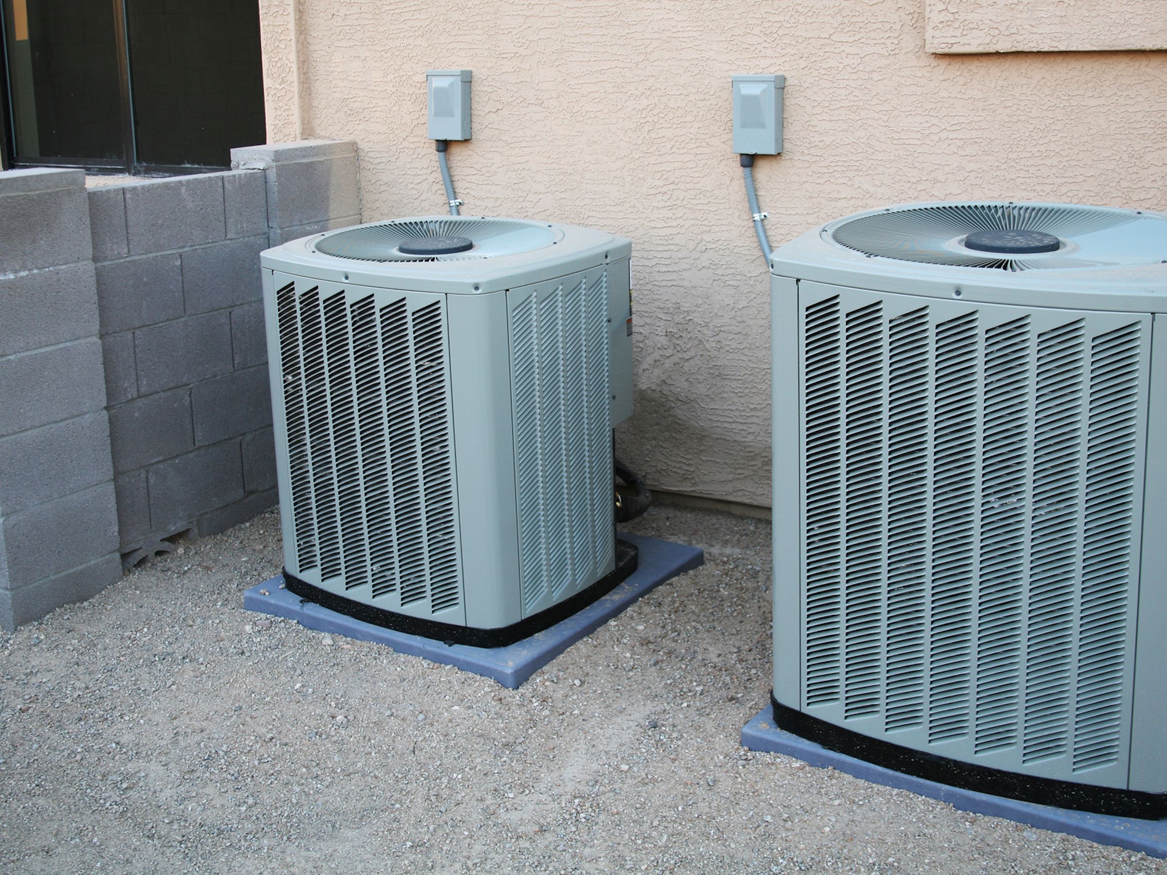 new ac central unit