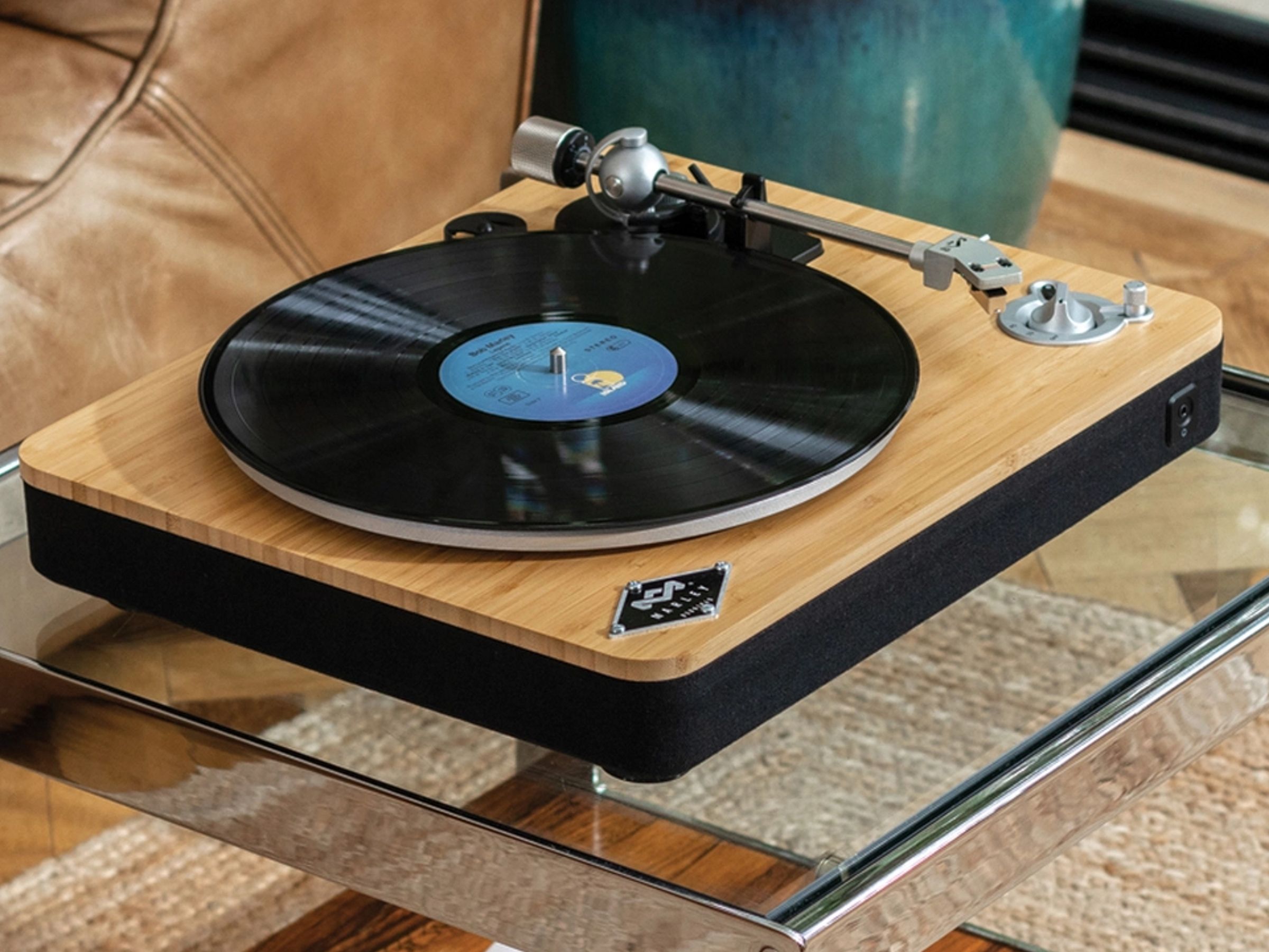 Stir It Up Wireless Turntable Record Player with Bluetooth