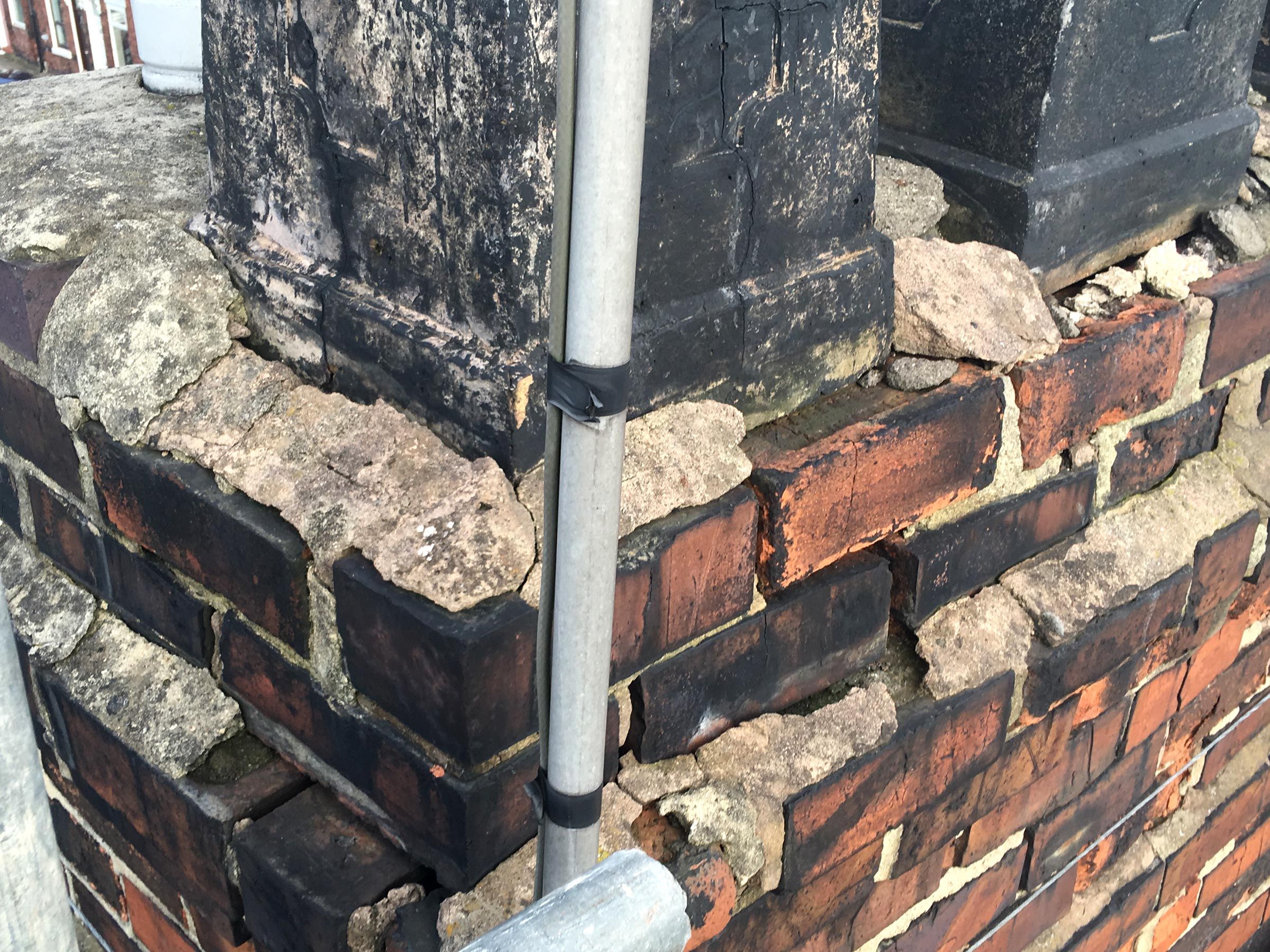 Chimney Repairs work example 1