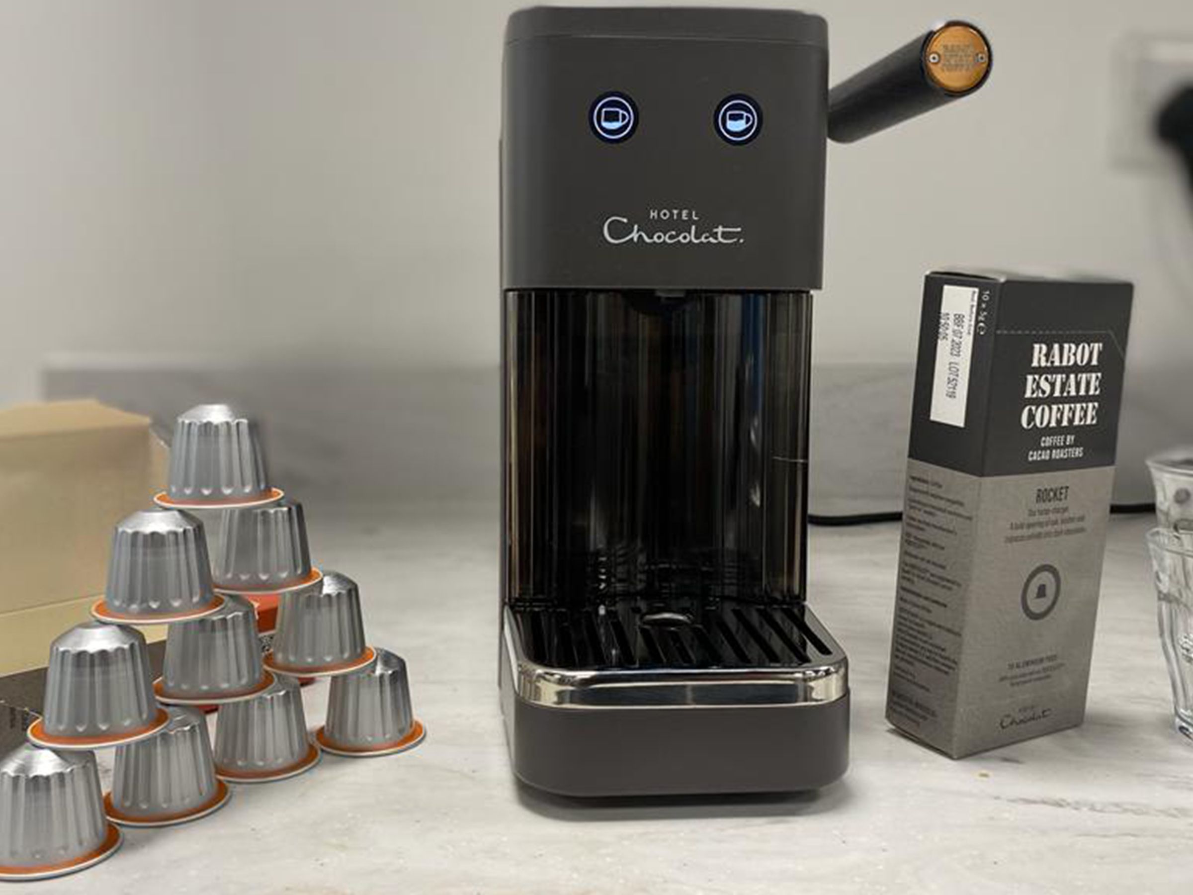Hotel Chocolat's Podster coffee machine and Velvetiser deal | Real