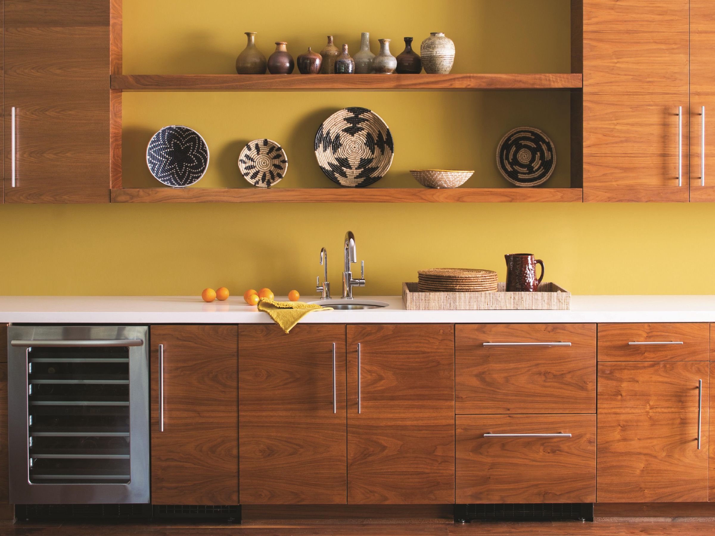 9 yellow small kitchen ideas to bring the sunshine in | Real Homes, image size:2400x1800