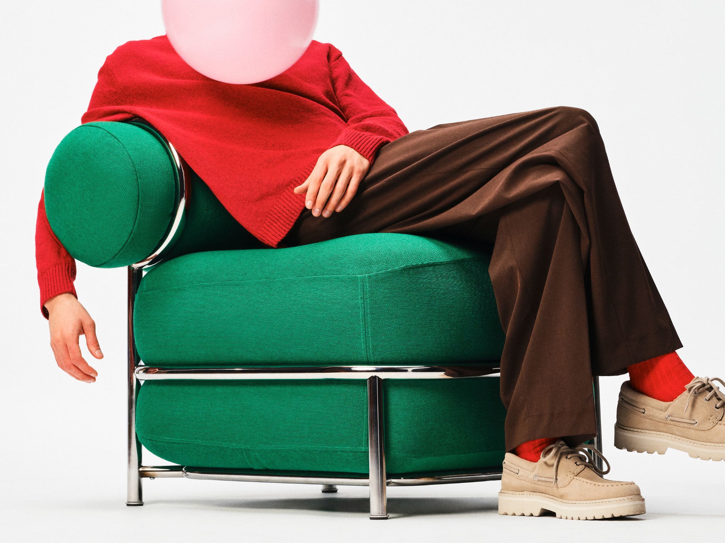 IKEA Is Releasing a Chrome-Framed Inflatable Chair | Livingetc