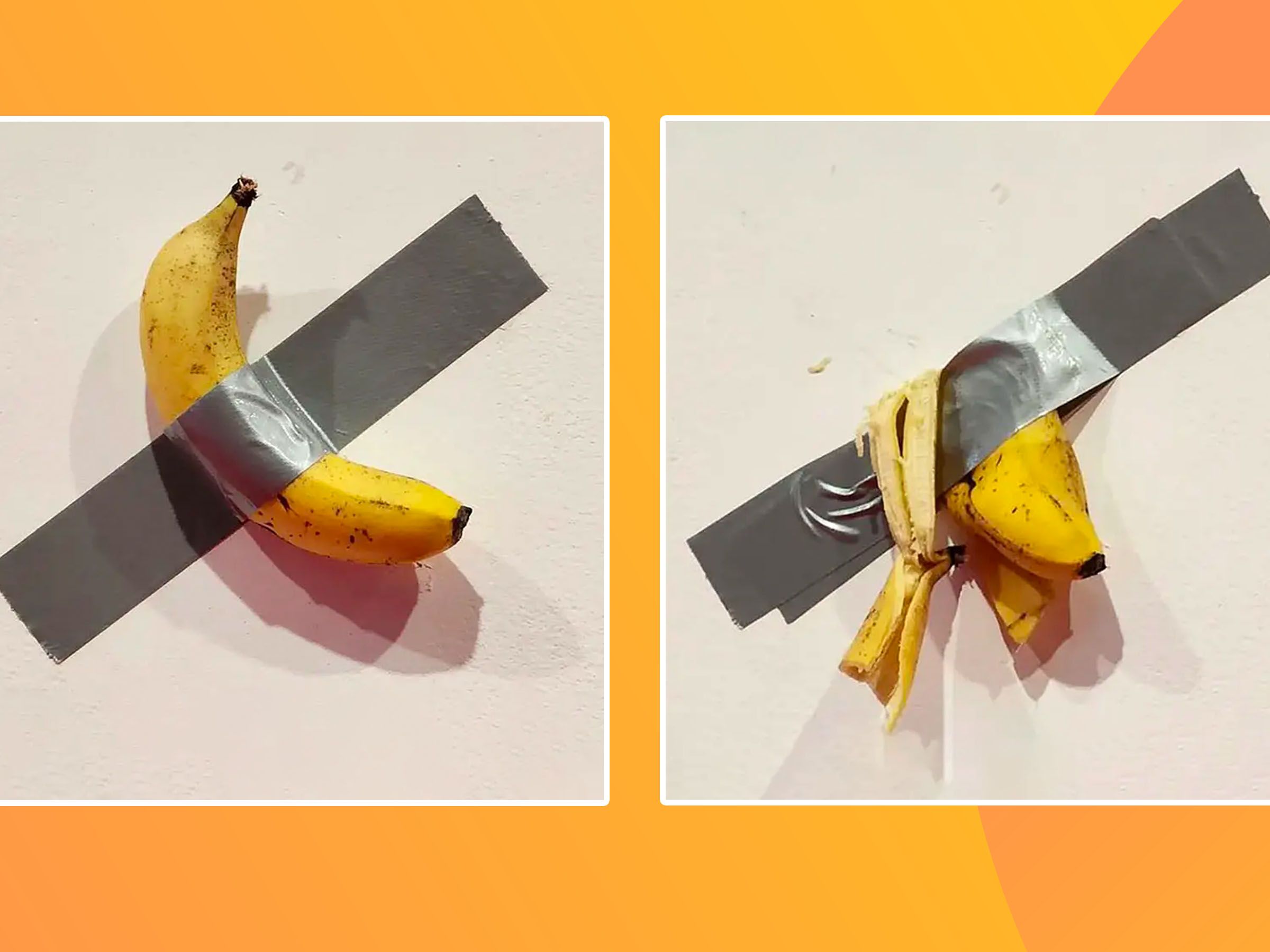 This modern art piece is worth $120,000, and someone just ate it