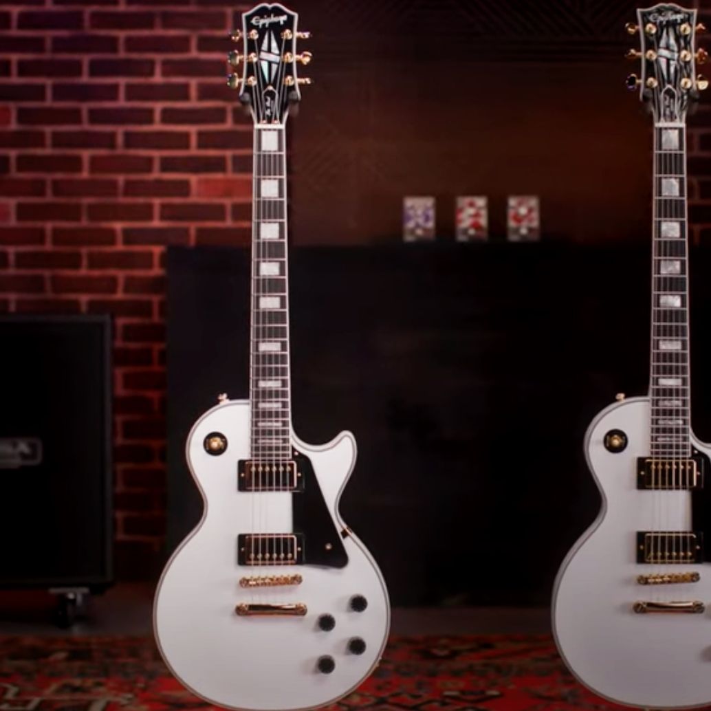 Does the Epiphone Inspired by Gibson Les Paul Custom Shop model