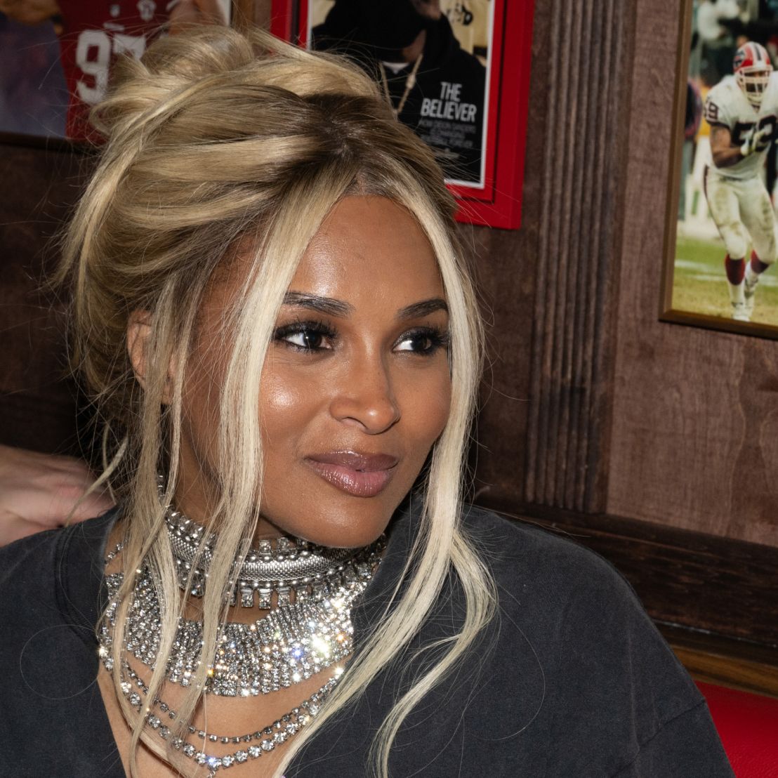 Ciara's Hairstylist Explains How He Created Her Messy Blonde Bun | Marie  Claire, image size:1108x1108