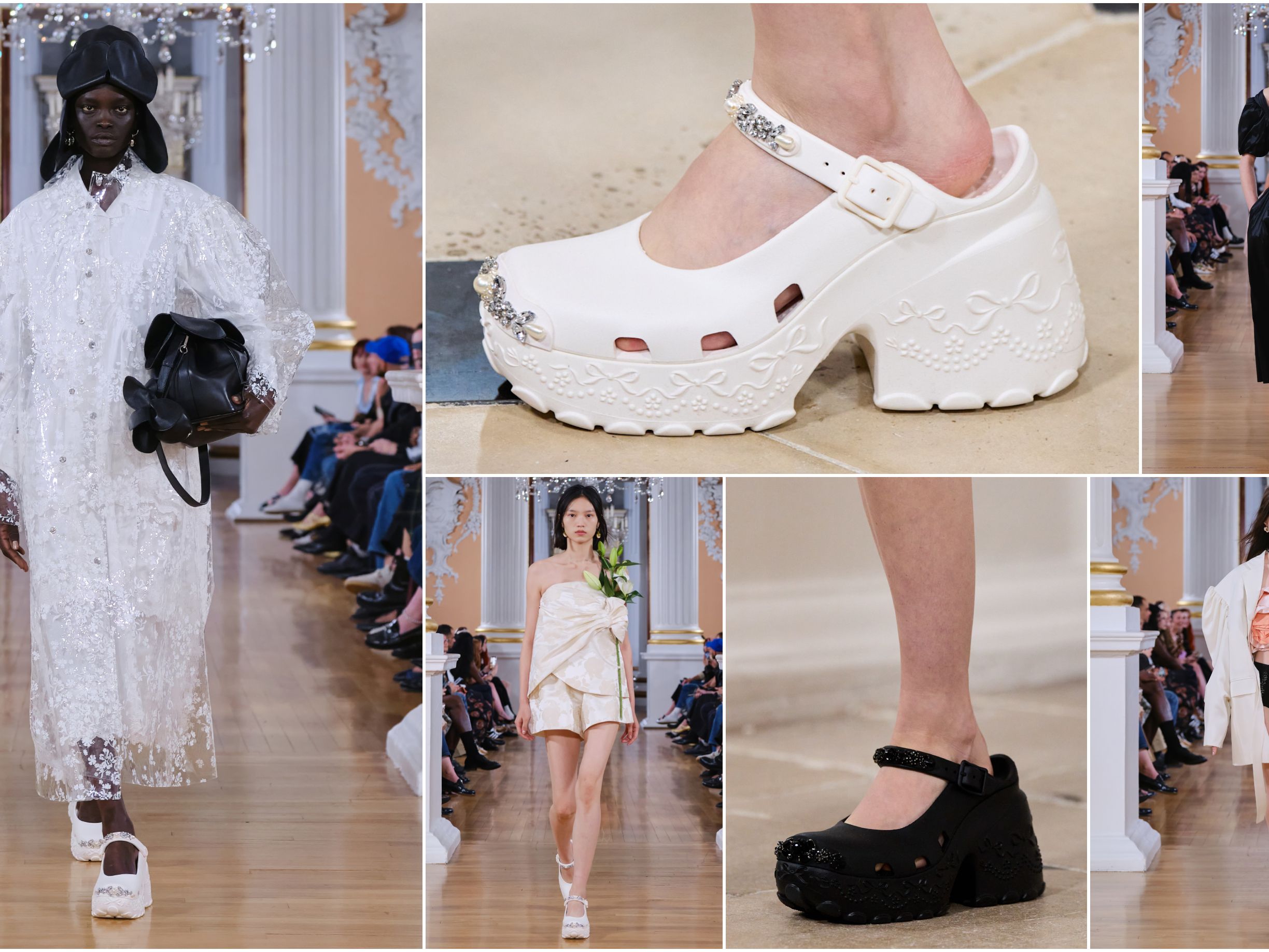 Simone Rocha x Crocs Ballerina Platform Debuts at London Fashion