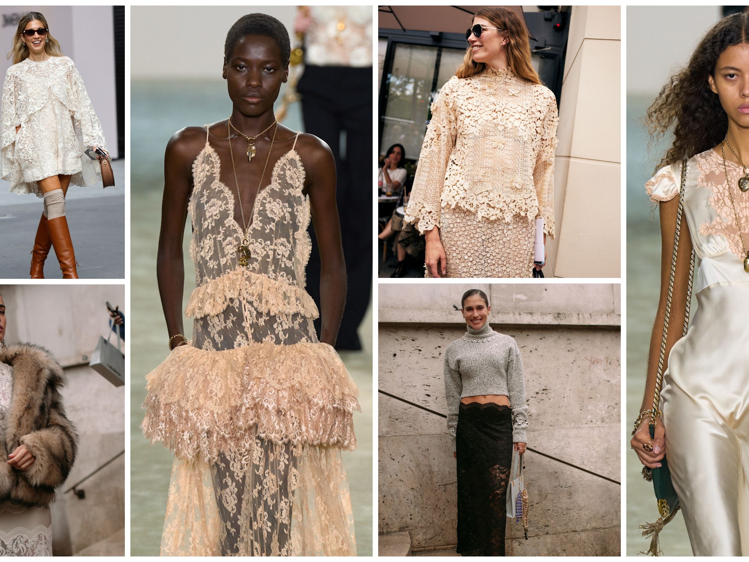 I'm Embracing Fall's Delicate Lace Trend With These Polished Pieces | Marie Claire I'm Embracing Fall's Delicate Lace Trend With These Polished Pieces | Marie Claire