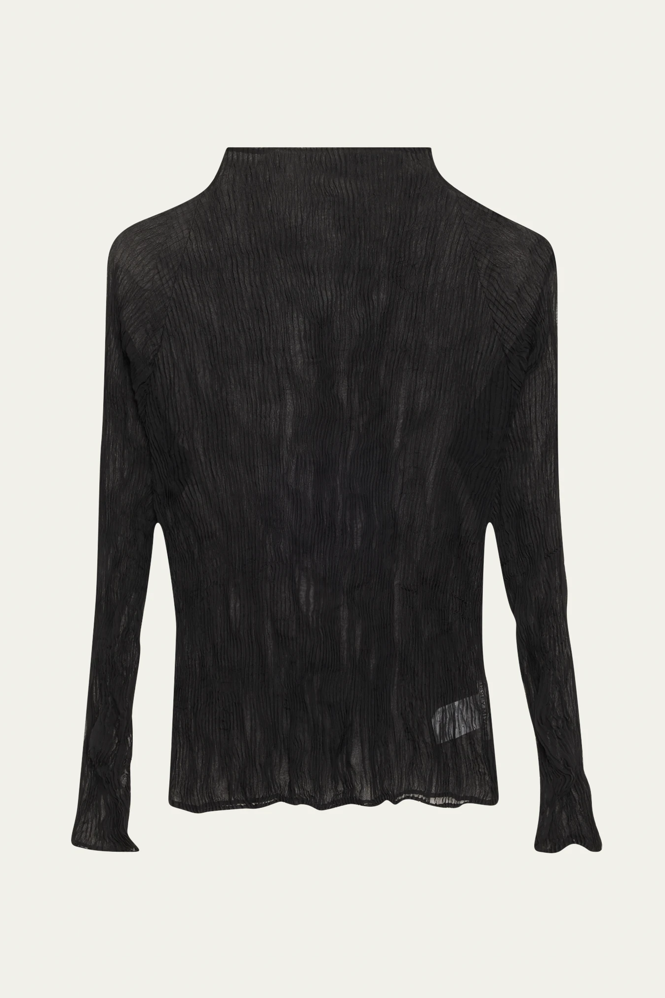 Issey Miyake, Chiffon Twist Bk Wt 56 Top