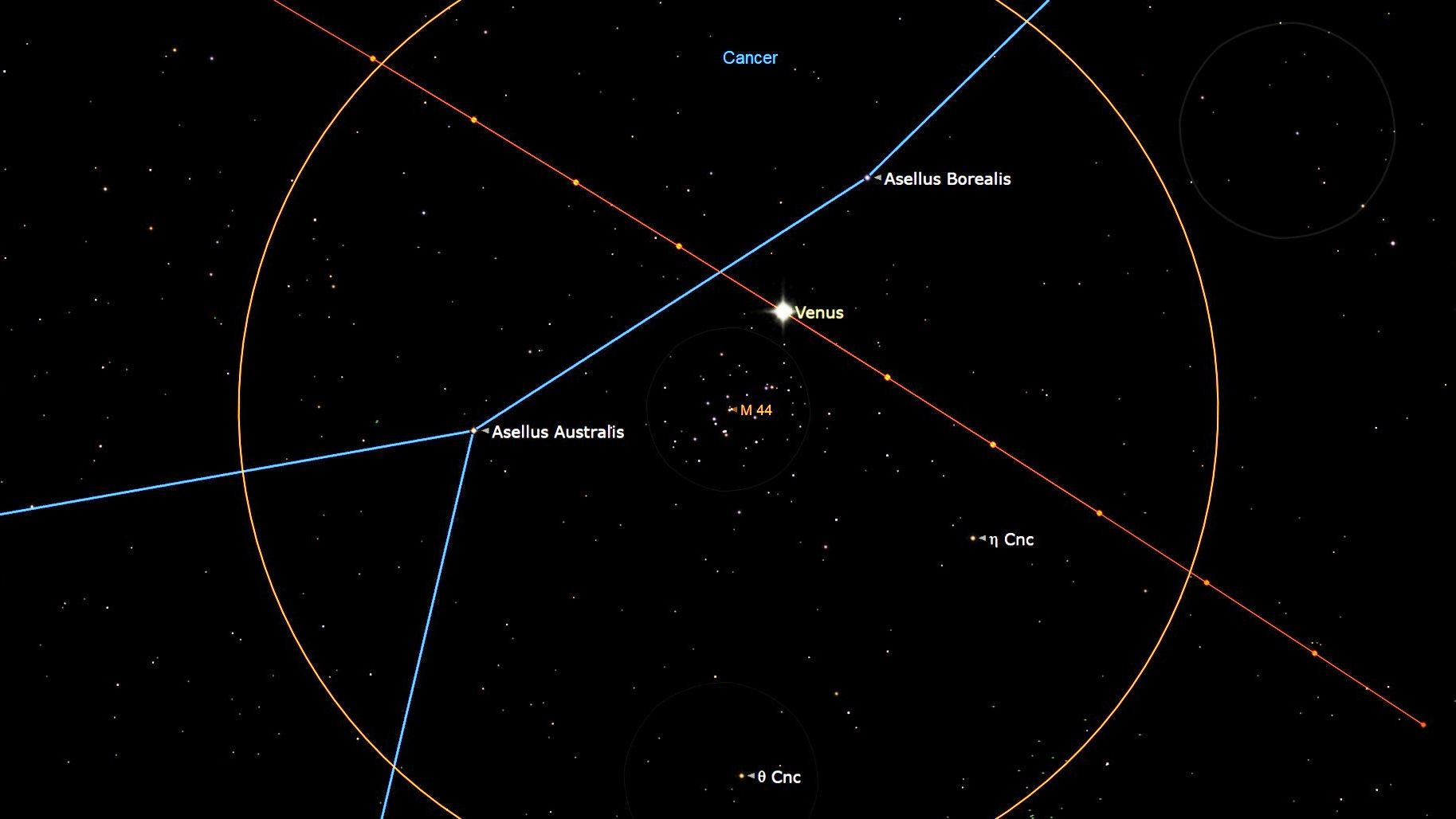 Watch Venus swarm the Beehive Cluster June 13 with free