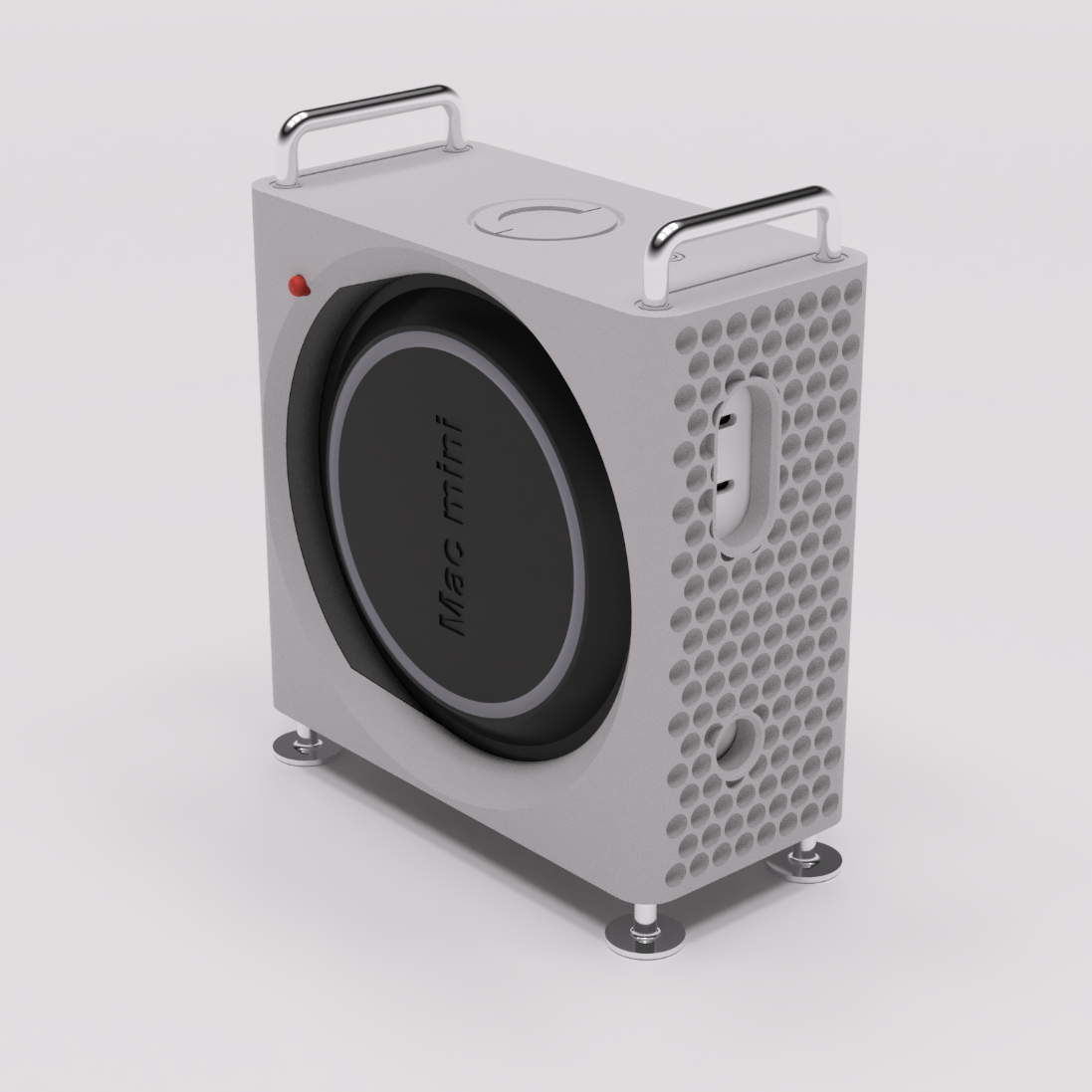 3D-printed Mac Mini enclosure makes the tiny PC look like the