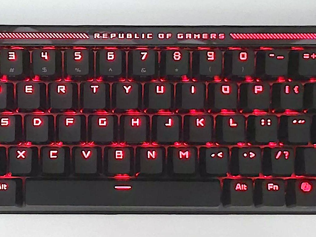 ASUS ROG Falchion Ace HFX 65%レイアウト ROG Falchion Ace HFX Gaming Keyboard | Compact | Gaming