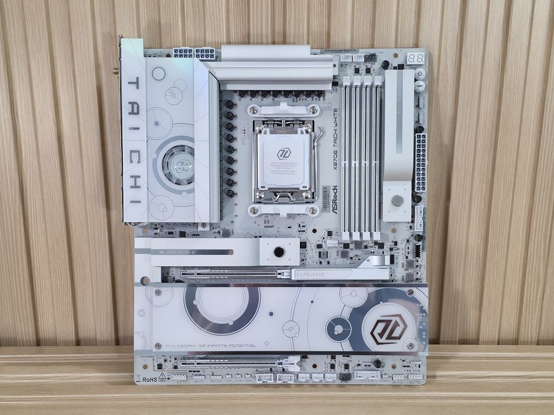 Firmware, Software and Test System - ASRock X870E Taichi White