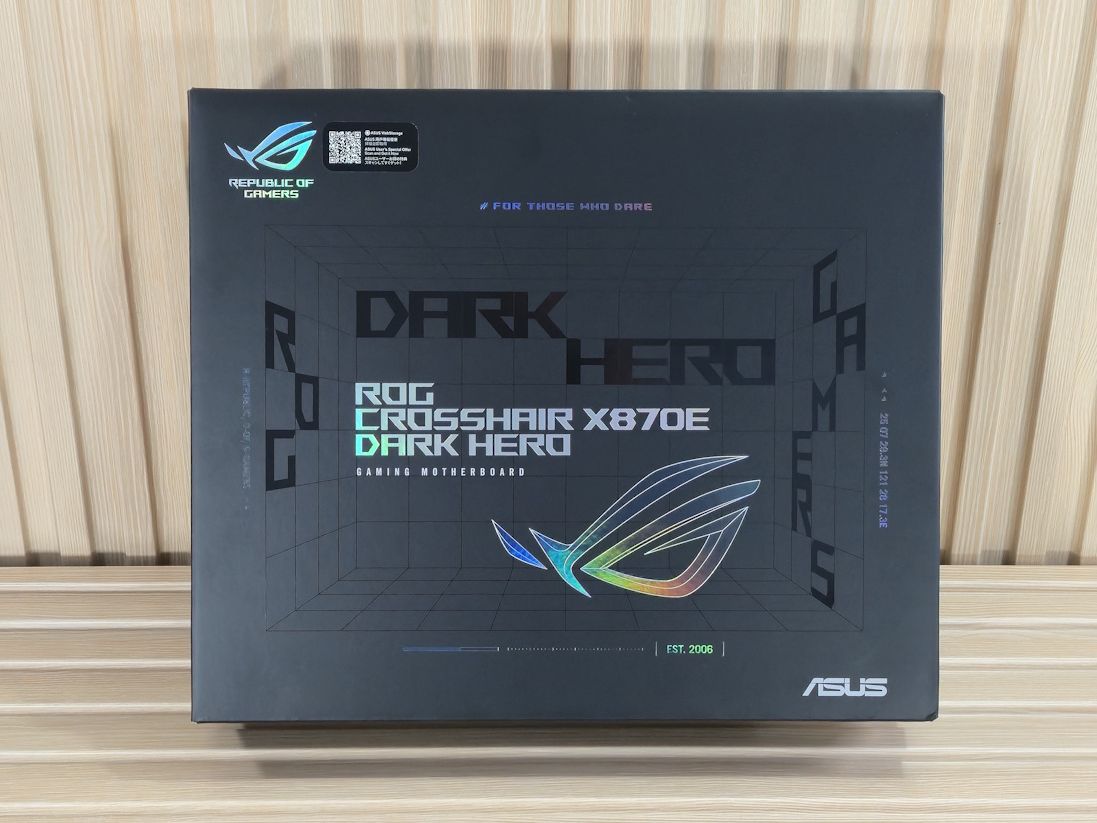 Firmware, Software and Test System - Asus ROG Crosshair X870E Dark