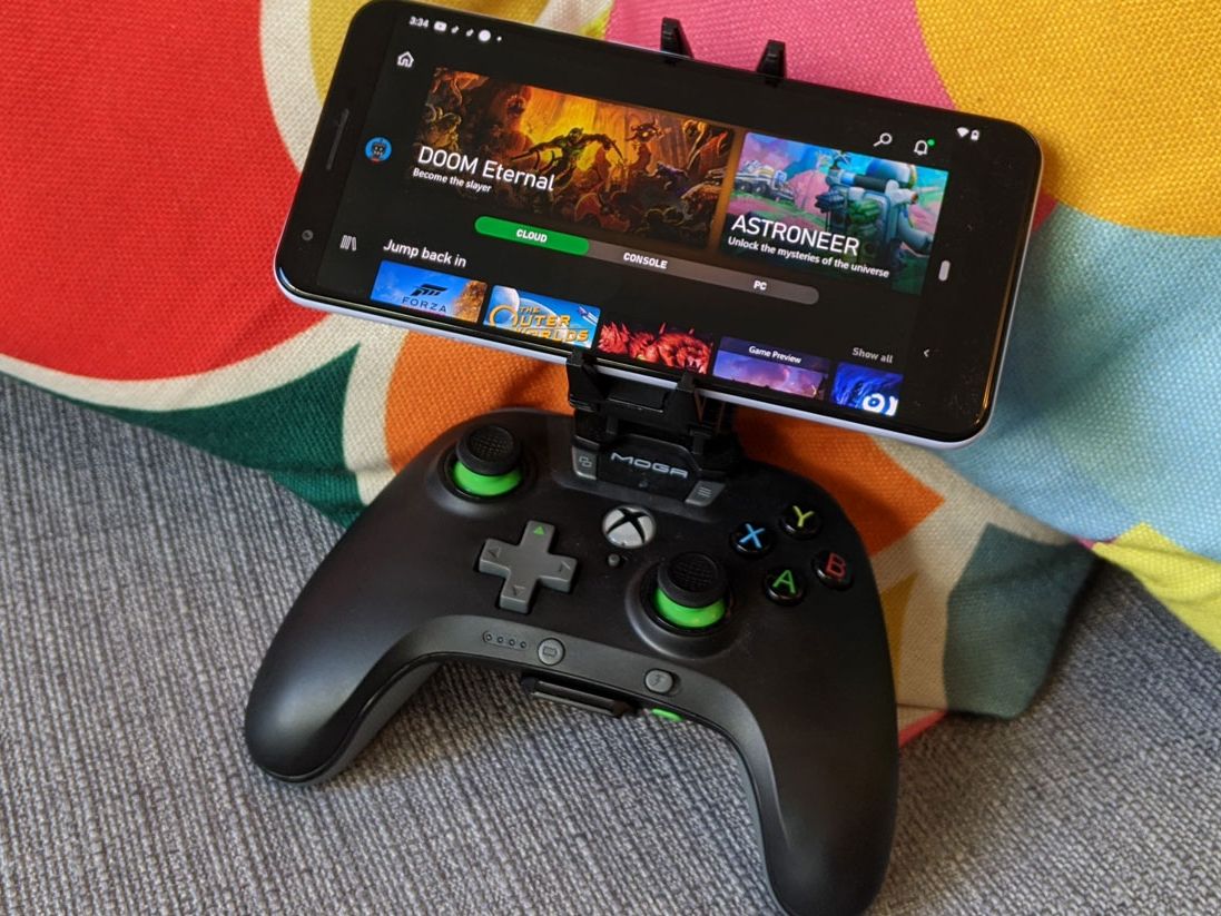 powera-moga-xp5-x-plus-  MOGA XP5-X+ Bluetooth Controller Power Bank Xbox Samsung Android New Authentic display picture 1