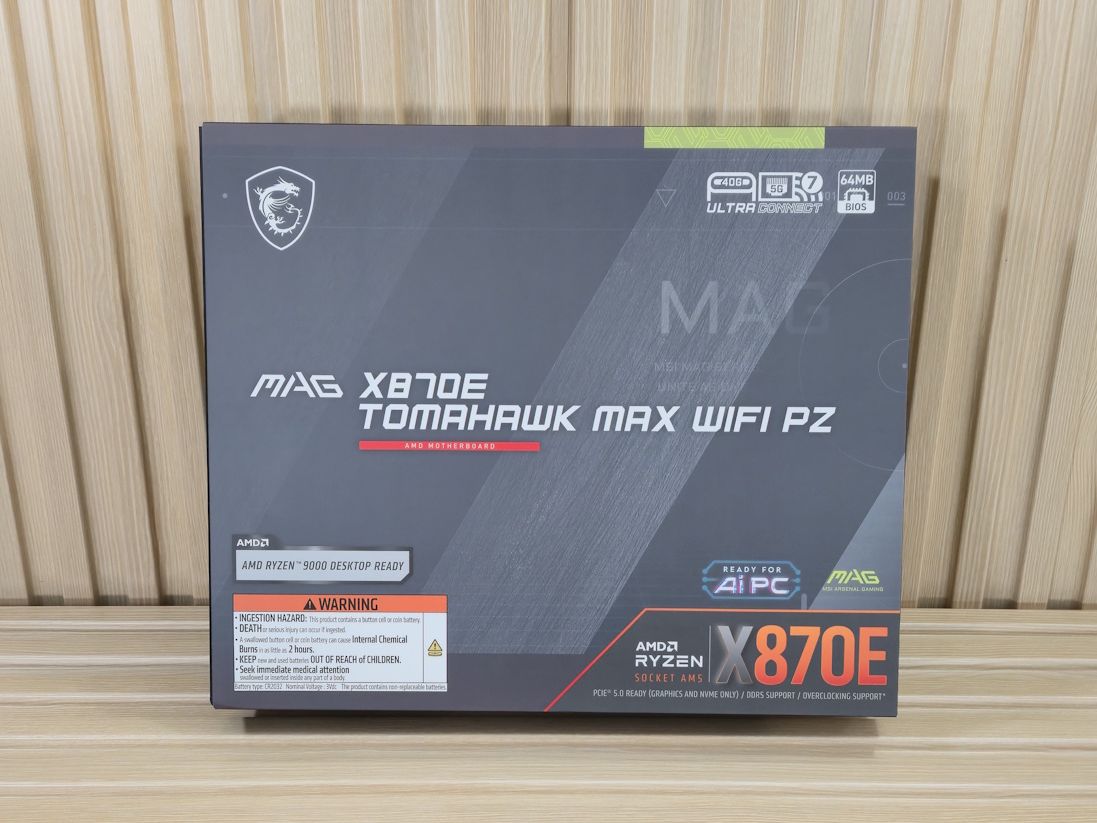 tomomo ページ MSI MAG X870E Tomahawk MAX Wifi PZ Review: Project Zero cleans up