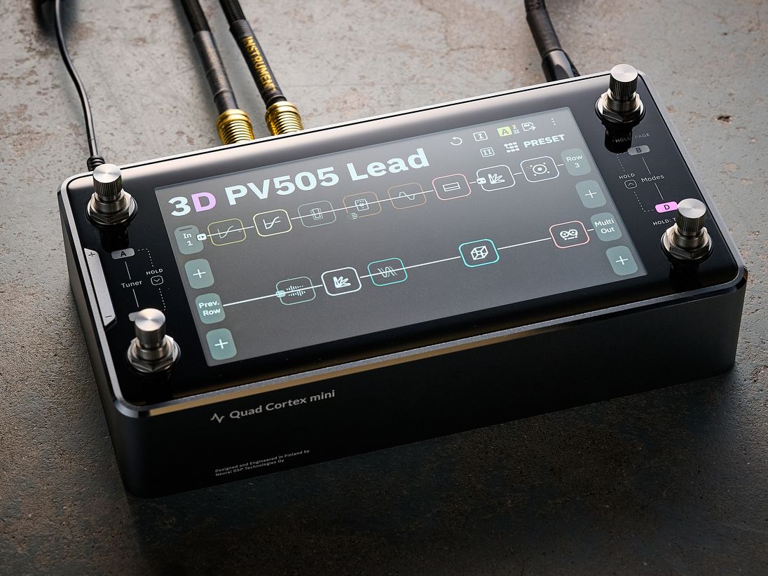 It's the full power of the Quad Cortex, just in a smaller box