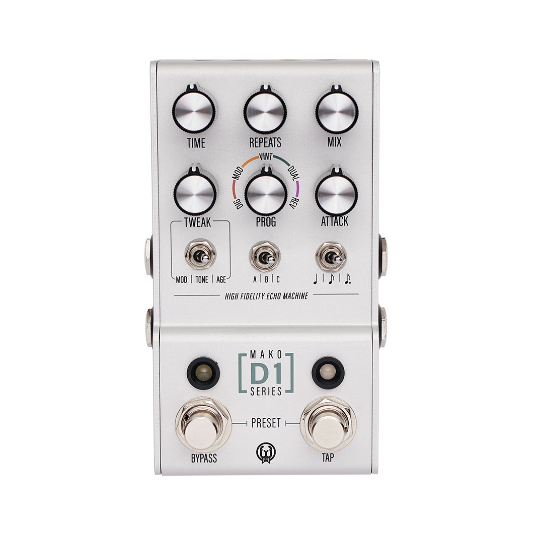 ギター WALRUS AUDIO MAKO/D1V2 MAKO Series: D1 Walrus Audio Mako D1 Delay Pedal (Pre-Owned) | guitarguitar