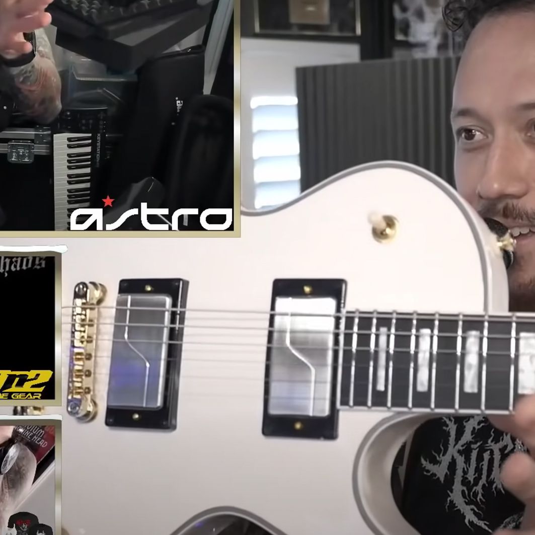 Matt Heafy reveals his newest signature model, the MKH Origins Les