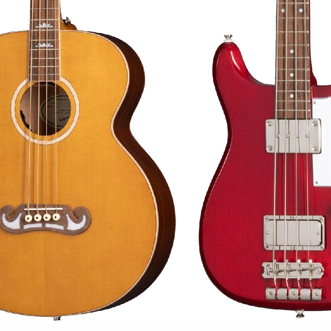 Epiphone revives the Newport Bass and introduces a new acoustic