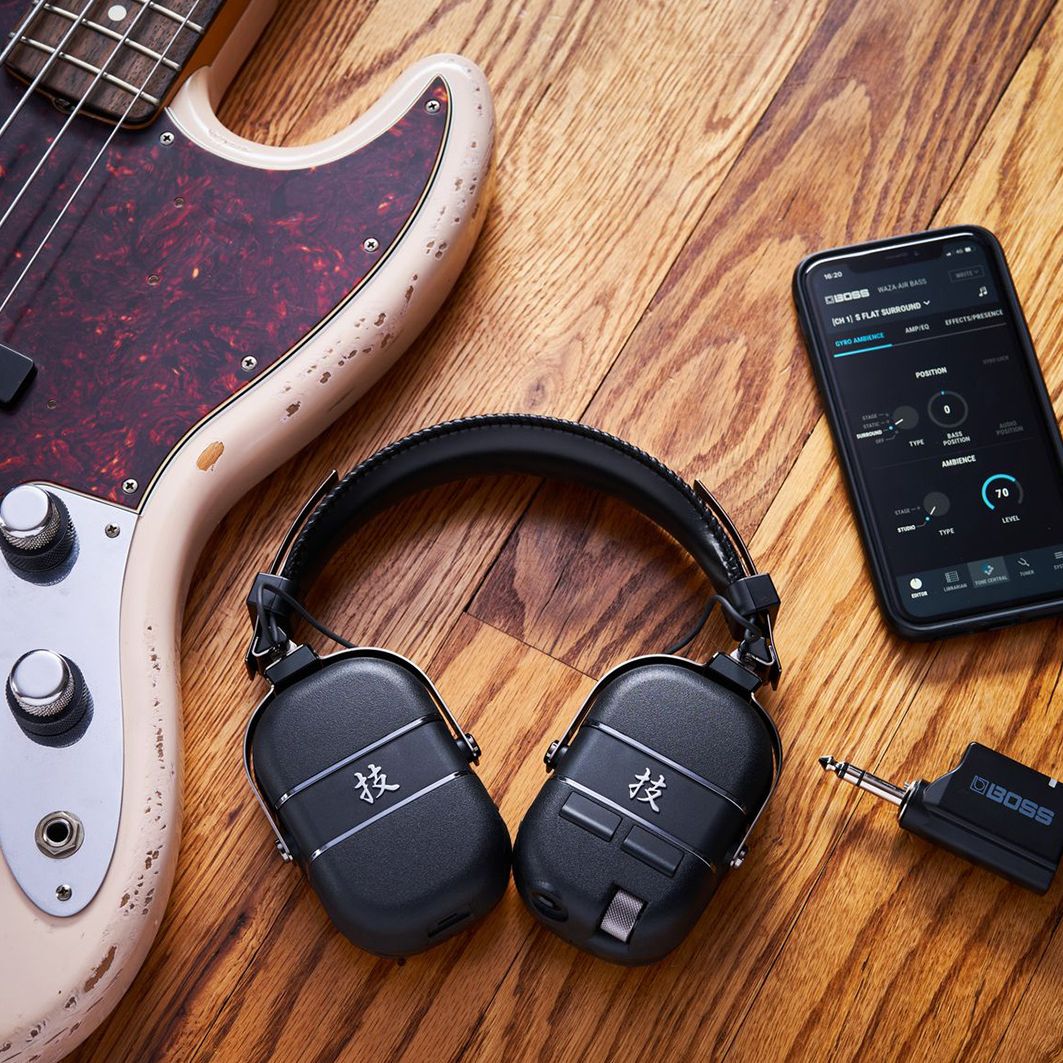 Boss brings its immersive Waza-Air headphone technology to