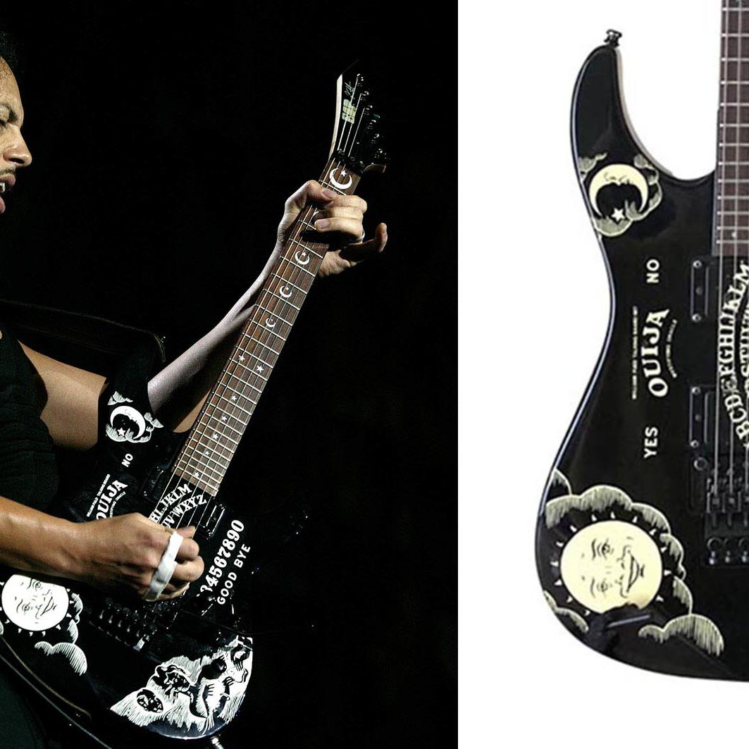 OUIJA blacklブラックメタル Kirk Hammett's Ouija Board ESP – as used on the Black Album, Load