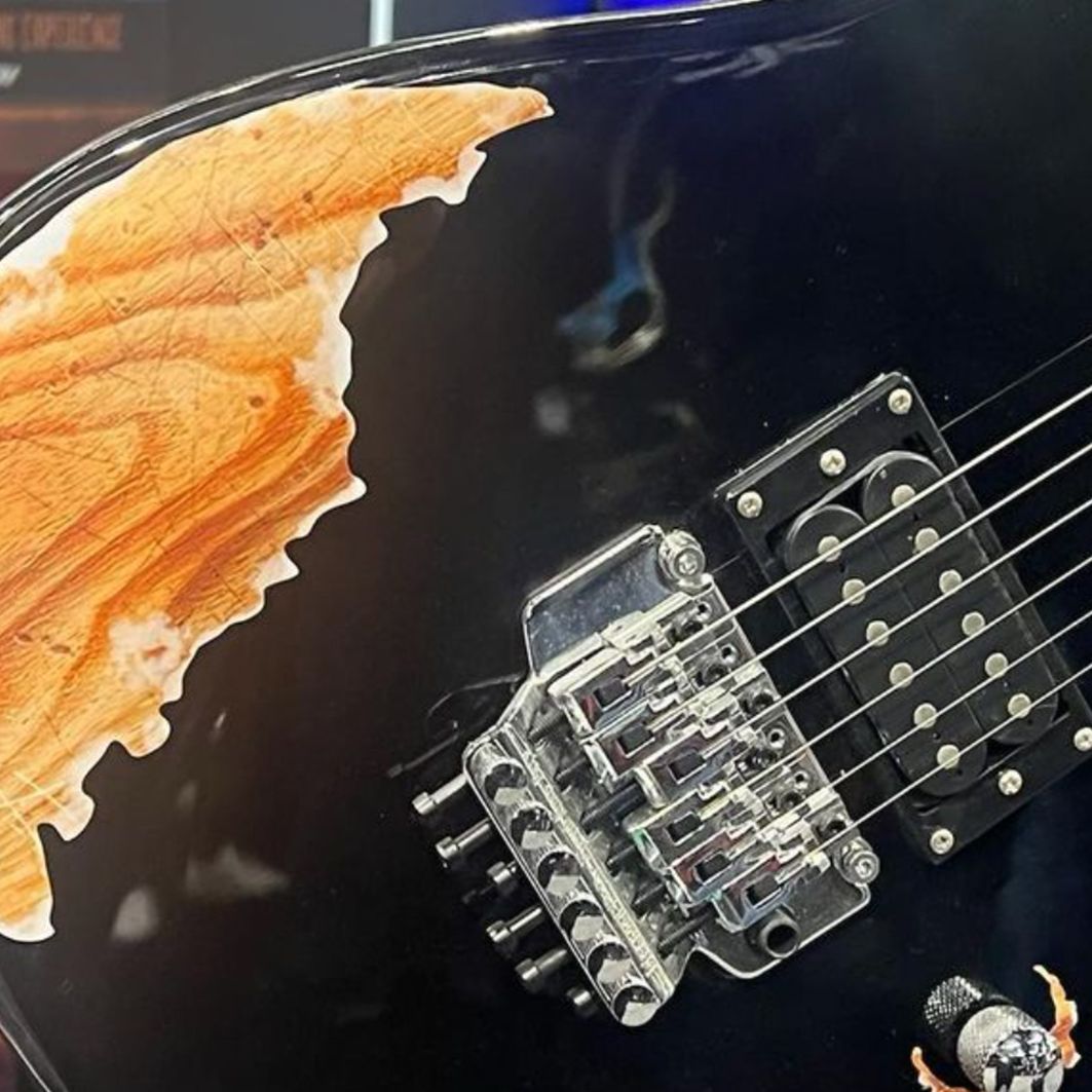 NAMM 2022: Phil X endorses removable stickers that make your