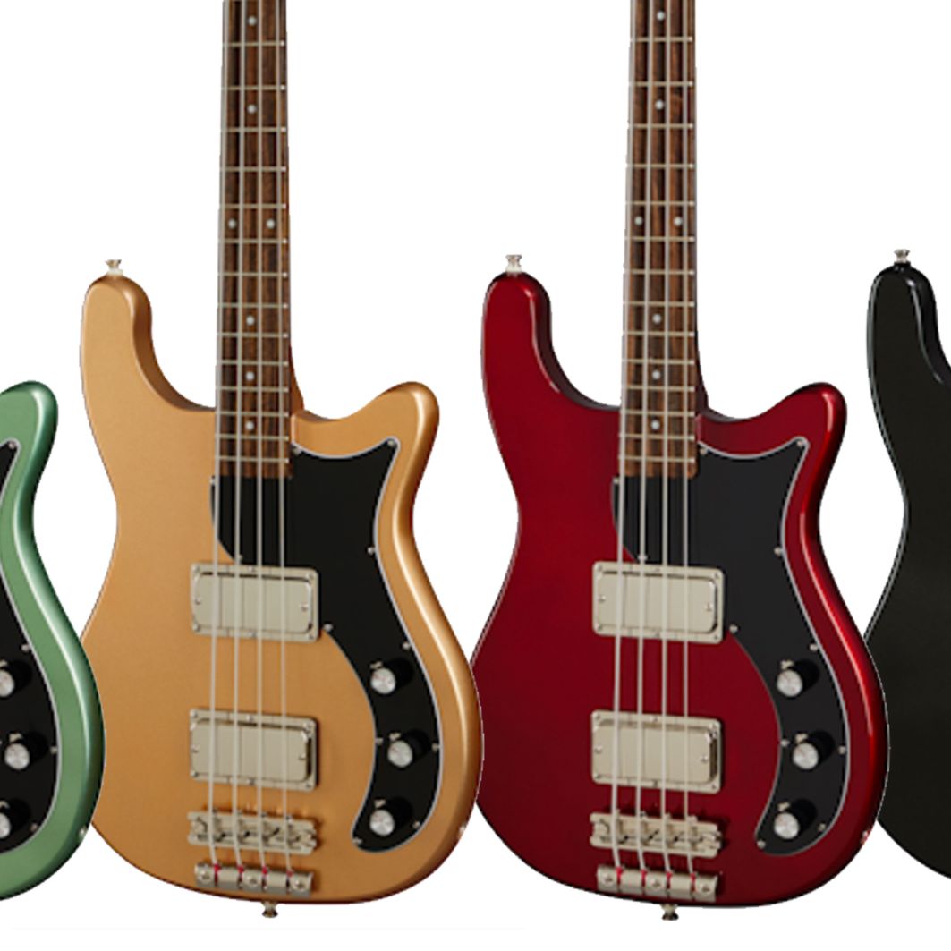 Epiphone relaunches the Embassy bass in a range of finishes for