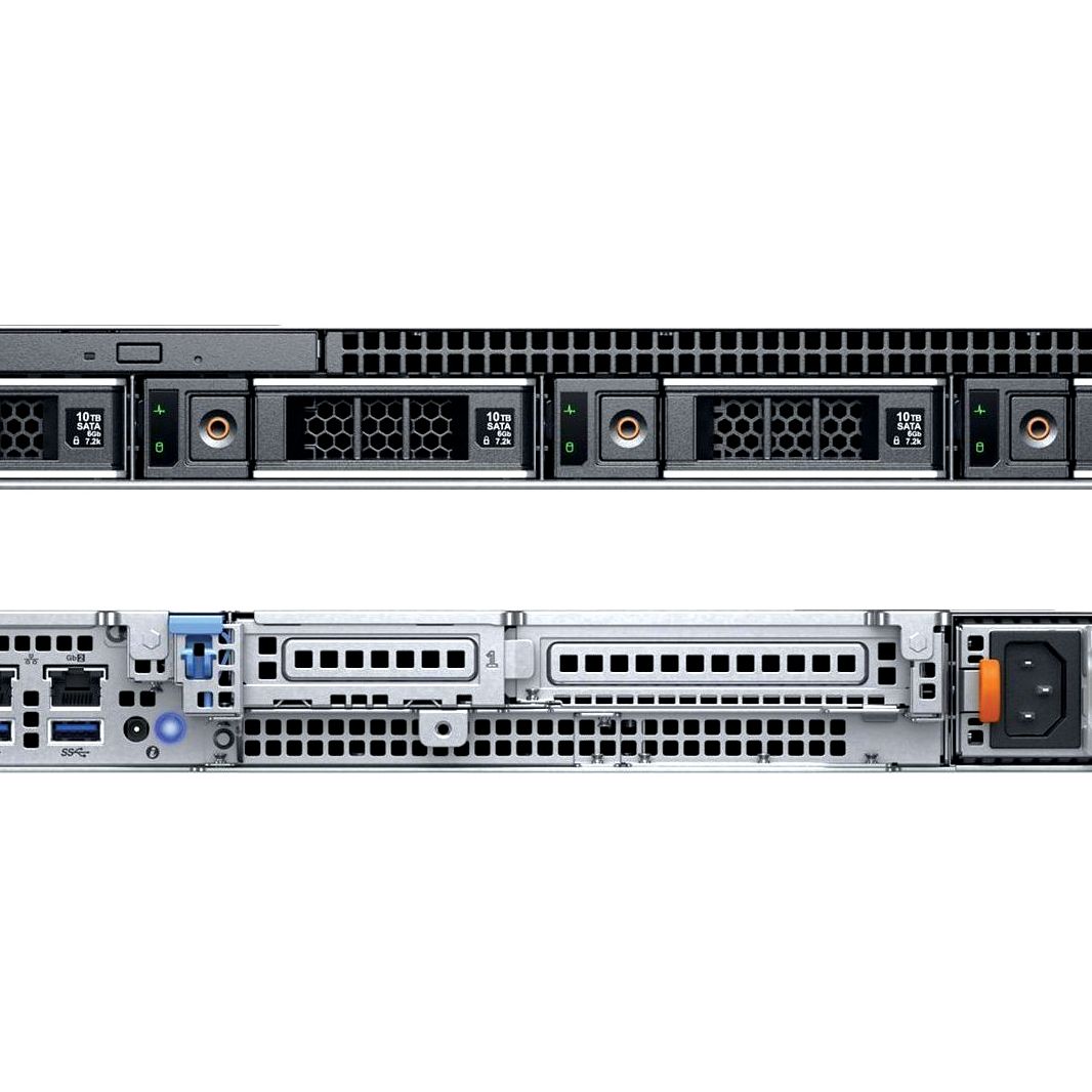 Serveur Dell PowerEdge R340 - 64Go RAM, 3To, Intel Xeon E-2146G 3,5 GHz