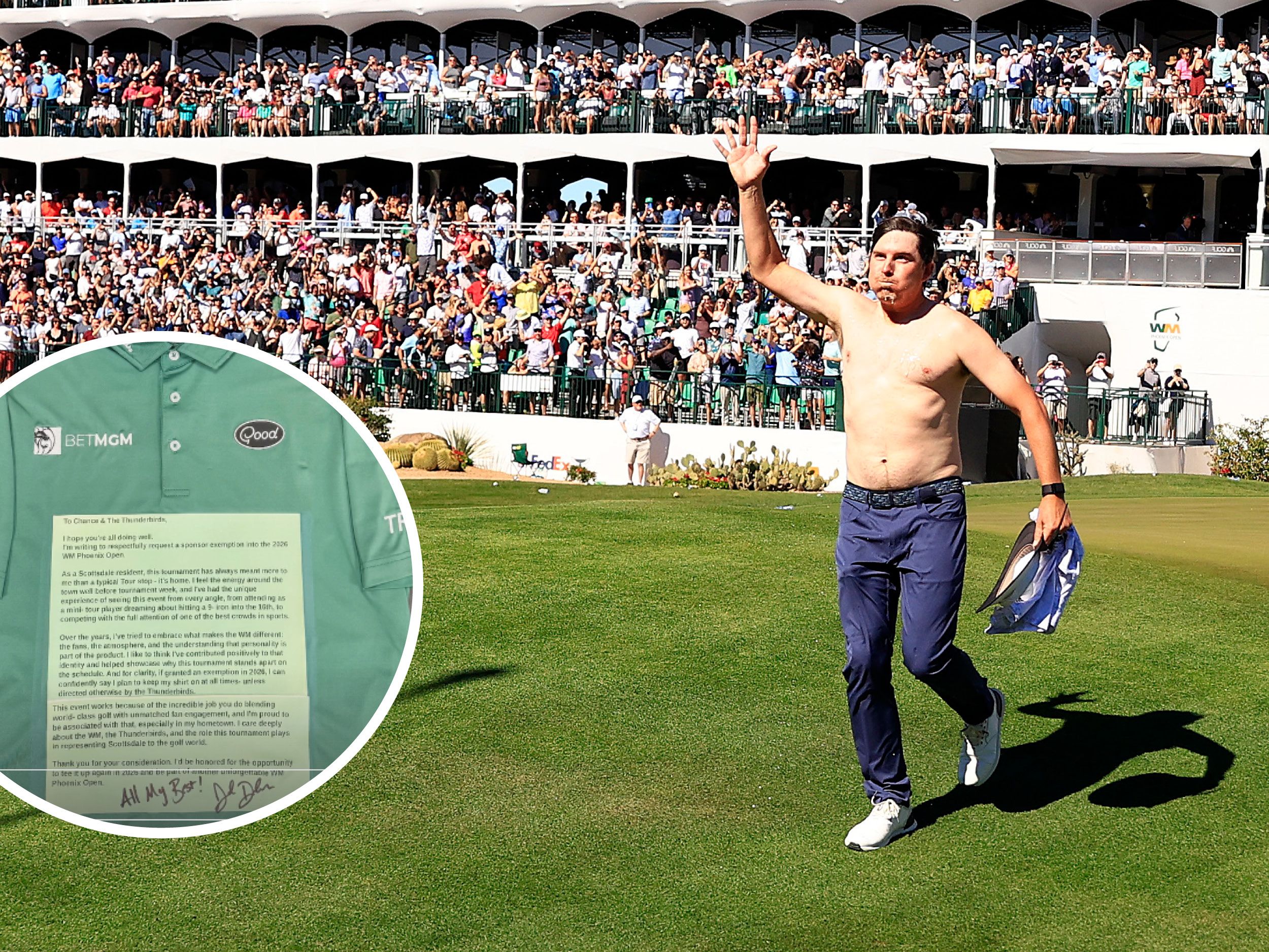 Joel Dahmen Wins WM Phoenix Open Spot Via Cheeky Exemption Request