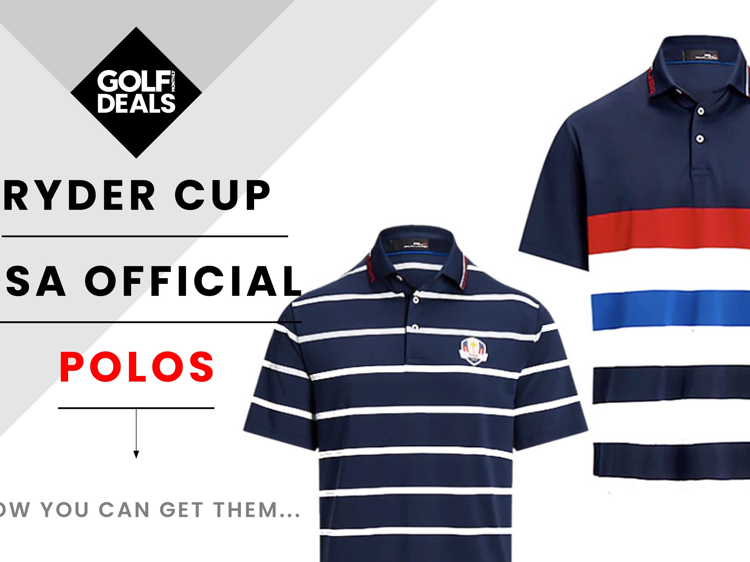 2018 Ryder Cup Team USA Golf Polo Ralph Lauren RLX Navy Polo