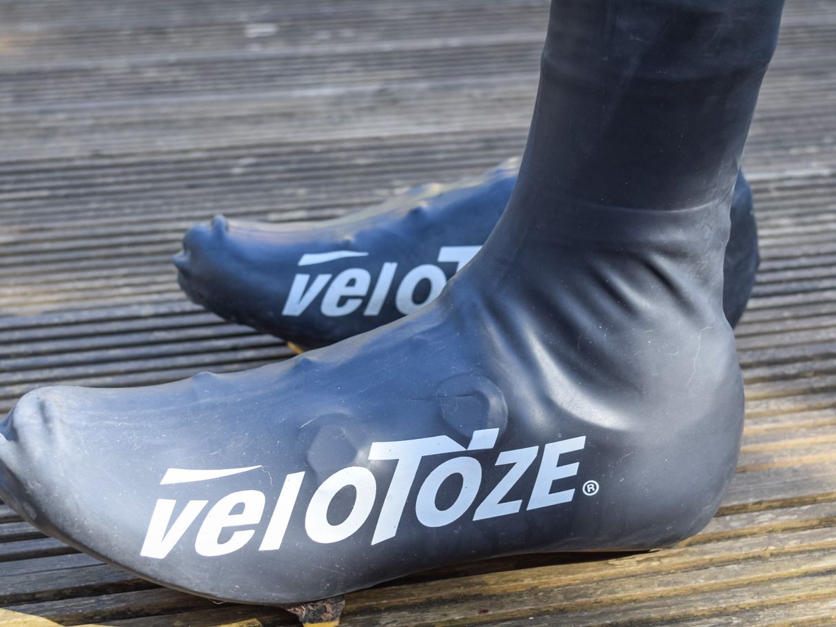 Copriscarpe Velotoze Tall Road 2.0 - Impermeabili, Taglia EU 40.5-42.5, Per Ciclismo - Foto 4