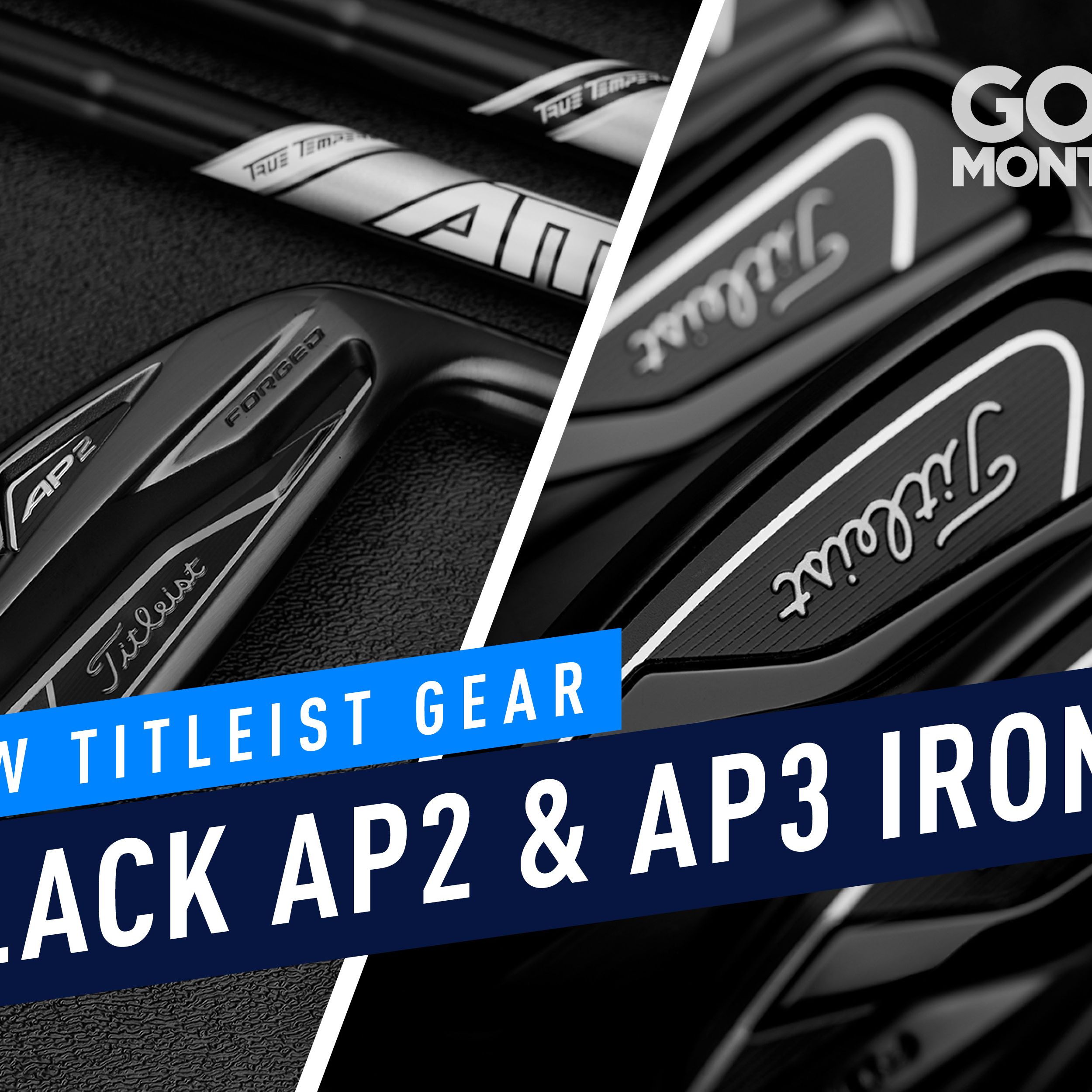 Titleist Releases Black Finish To 718 AP2 and AP3 Irons
