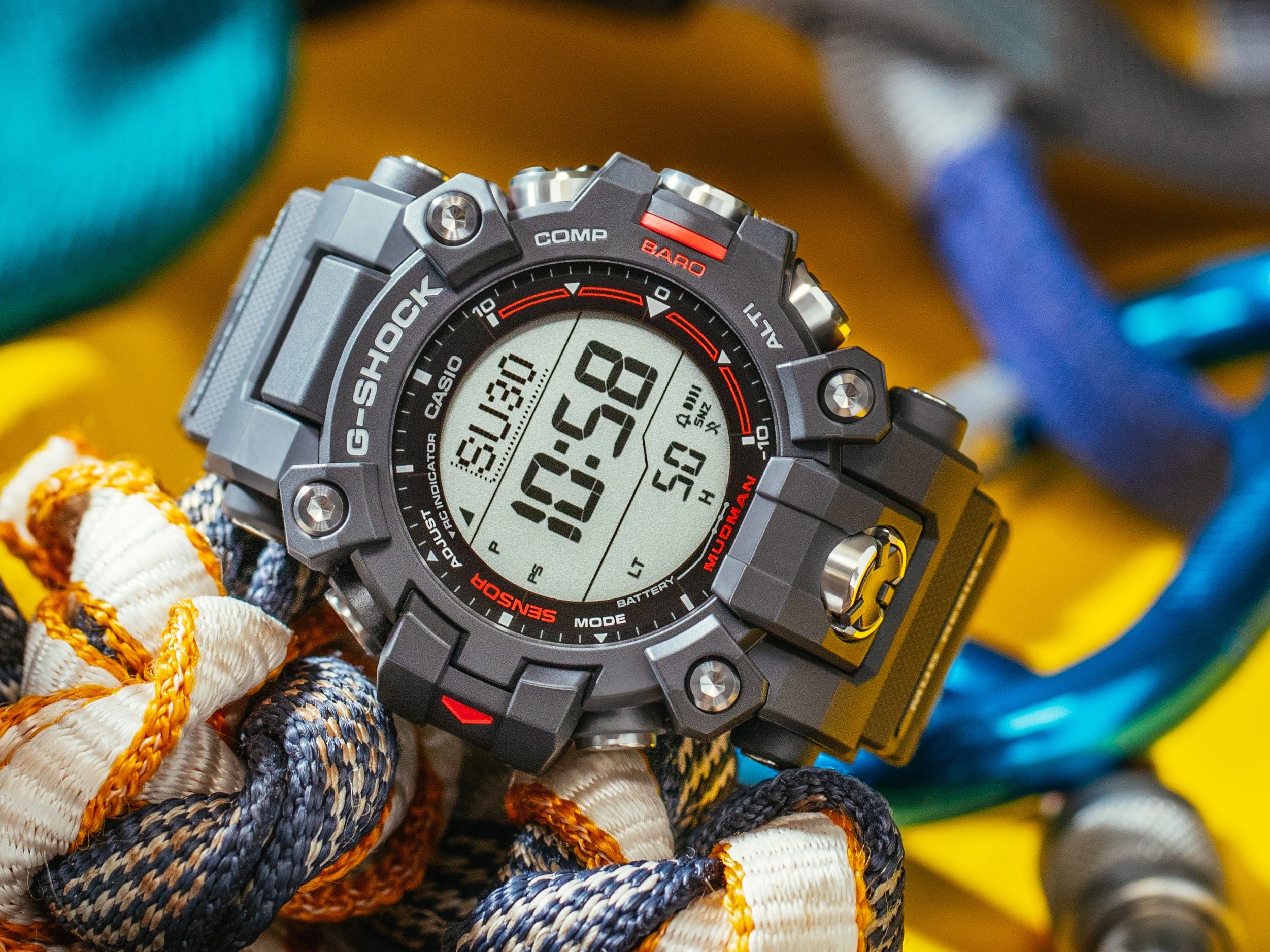 時計 CASIO G-SHOCK MUDMAN GW-9500 GW9500-3 | G-SHOCK Dark Green + Black Master of G Mudman Watch | CASIO