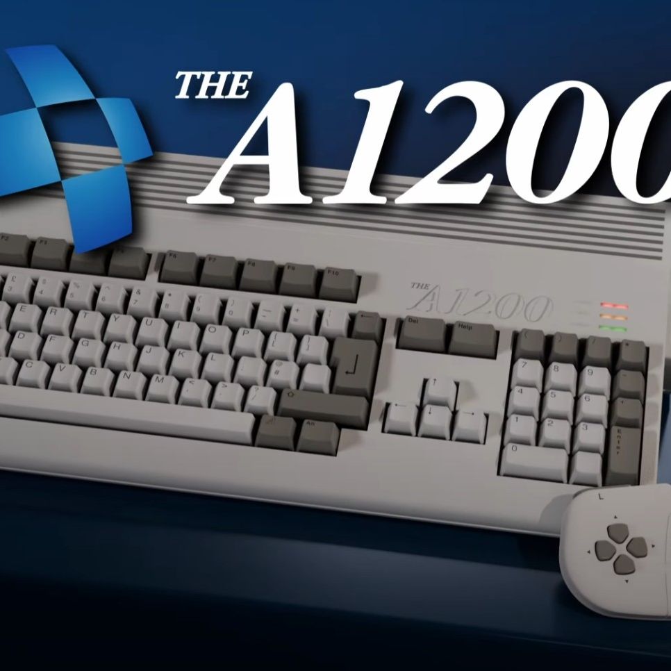 Full-size Amiga A1200 retro gaming system comes armed with modern