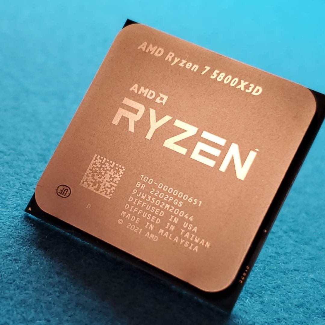 CPU Ryzen7 5800x3d AMD Ryzen 7 5800X3D Processor (3.4GHz, 8 Cores, AM4) - 100
