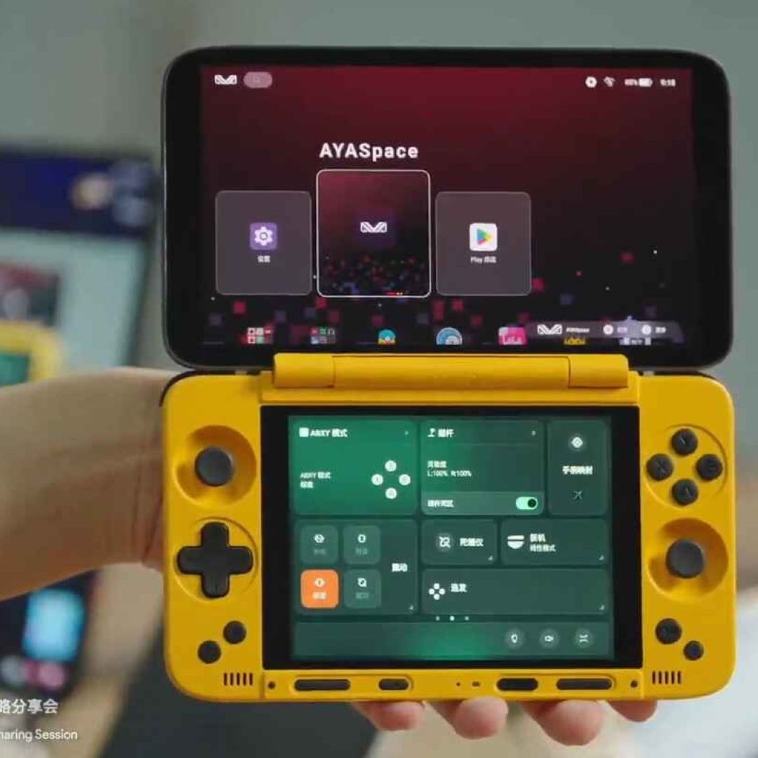 The AYANEO Pocket DS is the world's first dual-screen Android