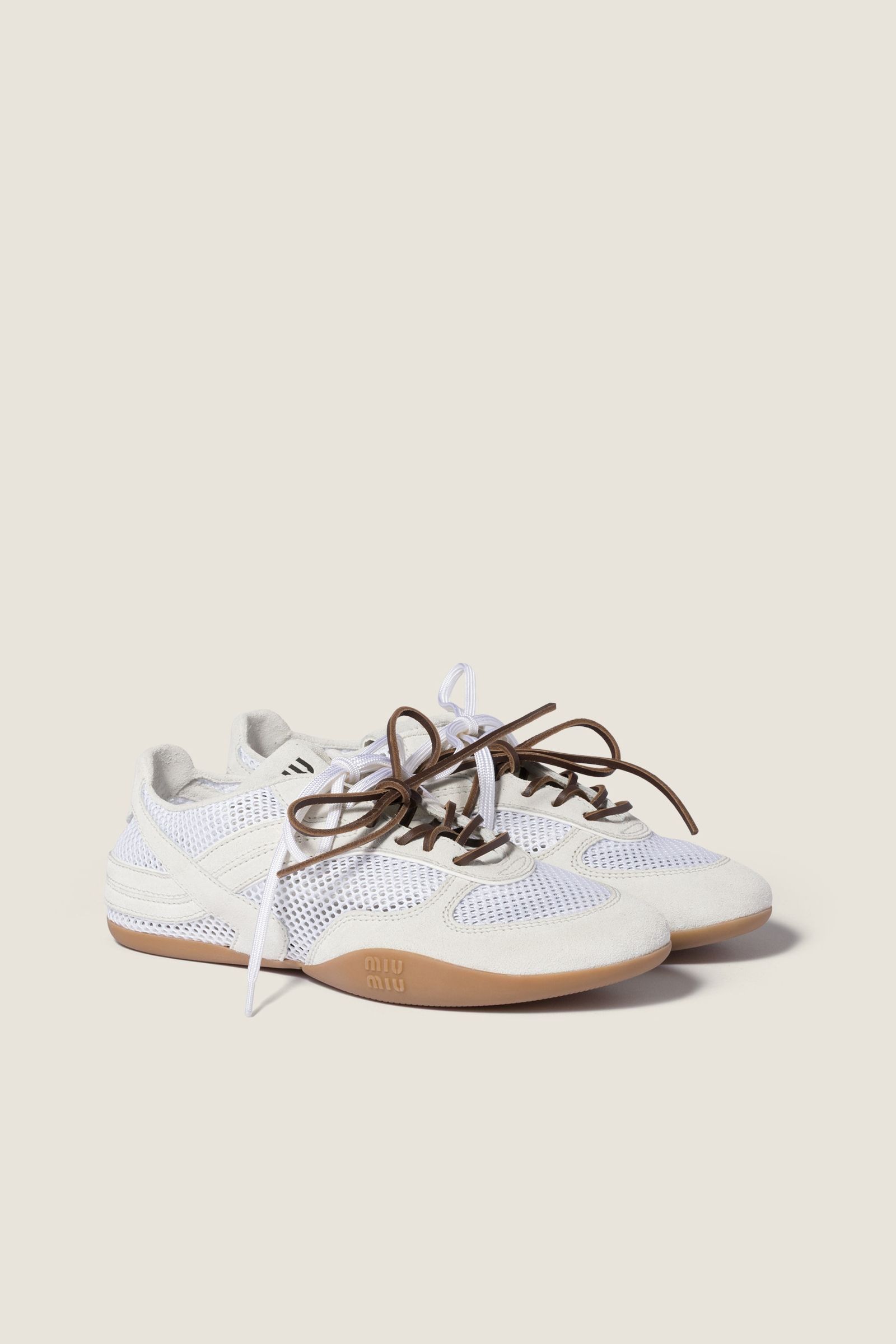 Gymnasium Mesh and Suede Sneakers