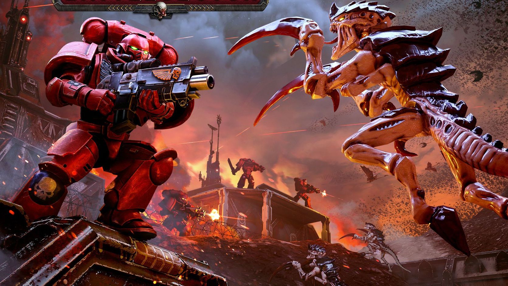 Warhammer 40,000: Battlesector is a tactics game starring