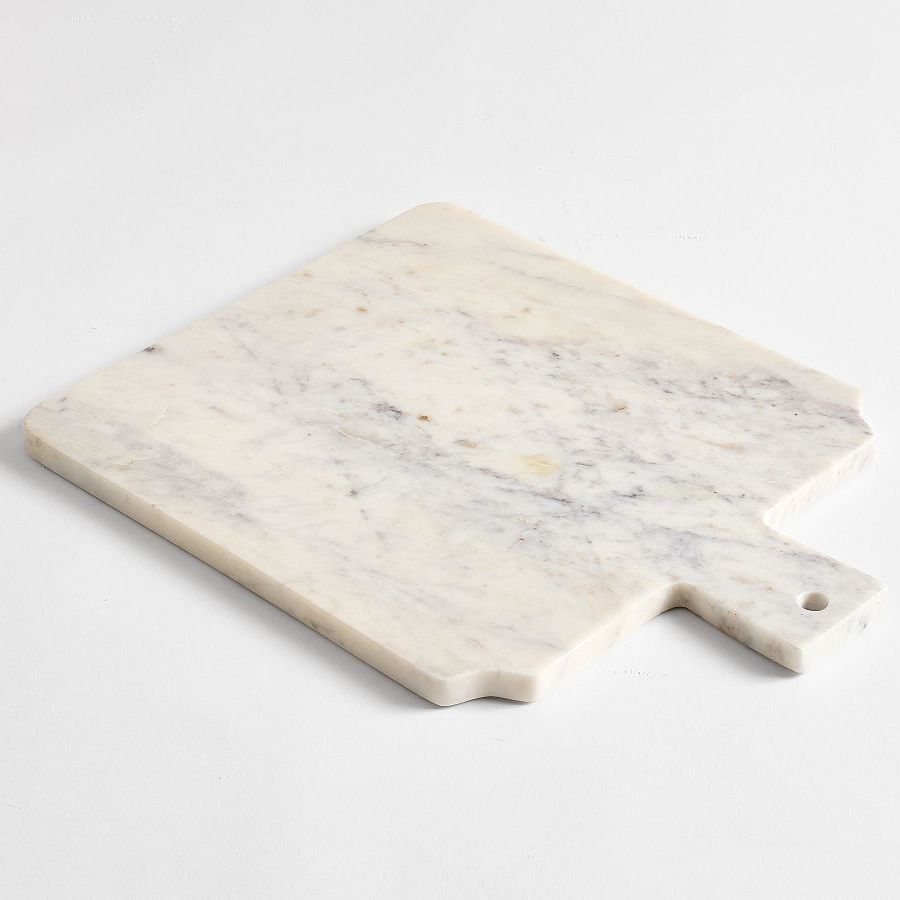 Pottery Barn, Marquee Marble Large Handle Cheeseboard