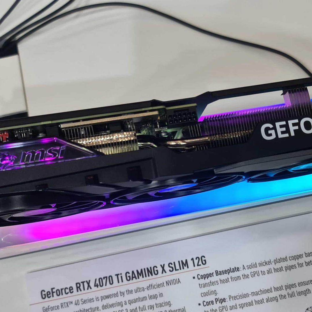 MSI's new line of Gaming X Slim graphics cards has made me
