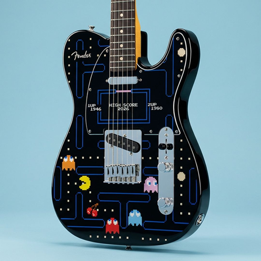 Cross retro gaming with a classic Fender Telecaster and this is