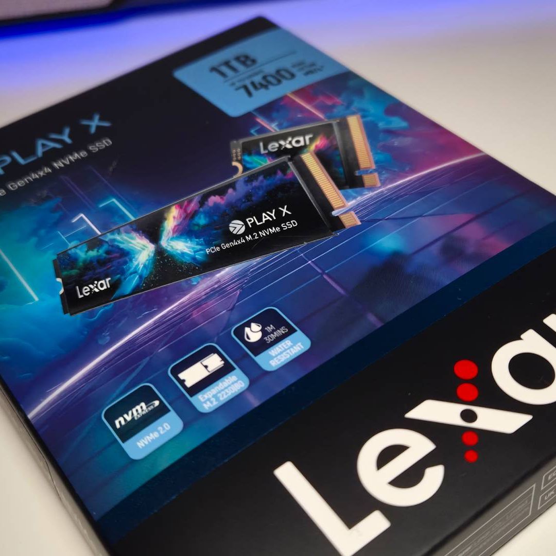 The Lexar Play X SSD combines an M.2 2230 drive with an adapter