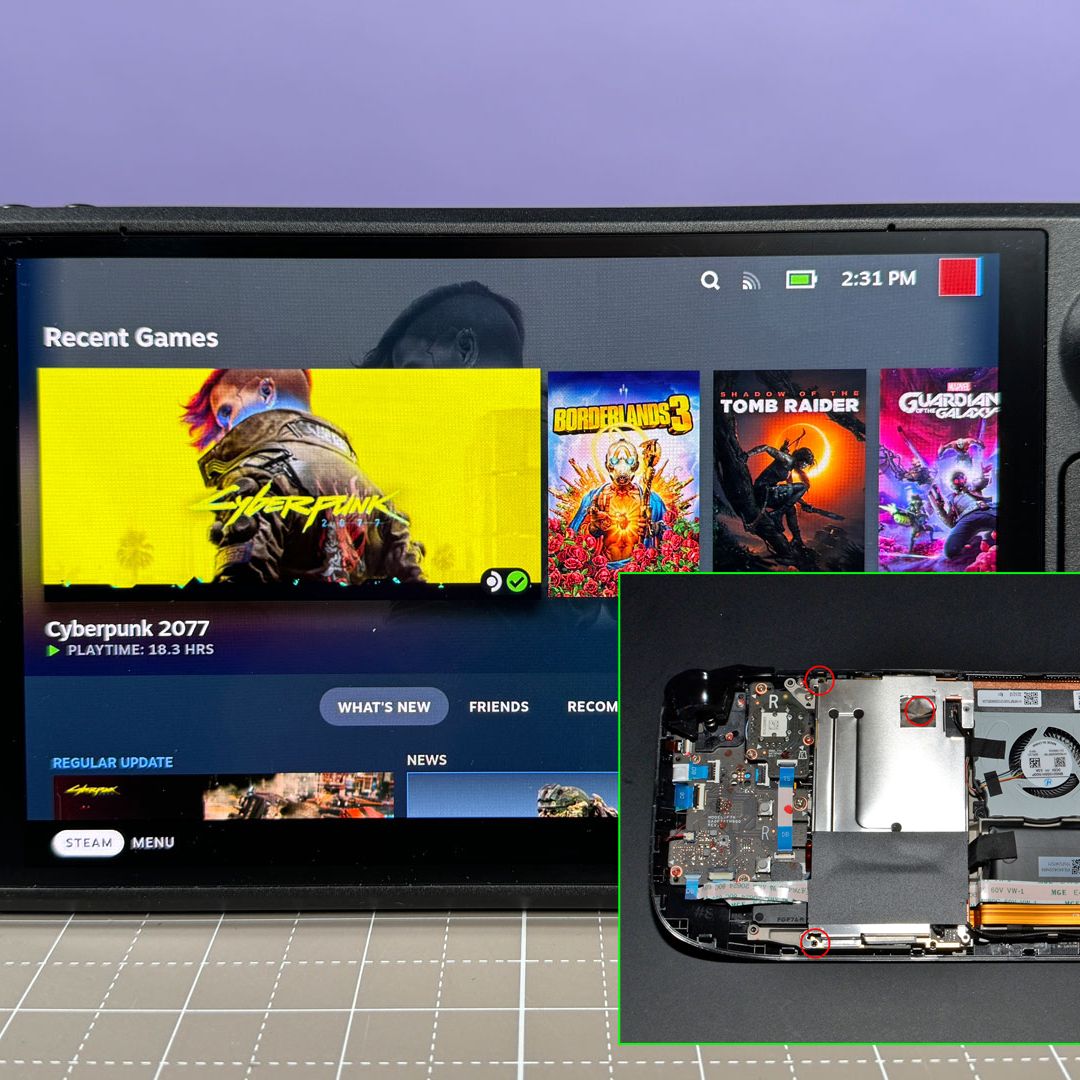 How to upgrade your Steam Deck's SSD for more storage and